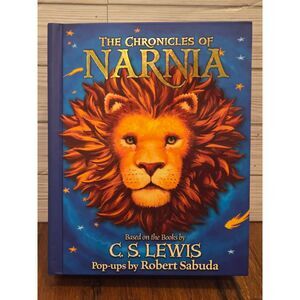 Chronicles of Narnia Pop-Up Book C.S. Lewis Robert Sabuda 2007 Hardcover